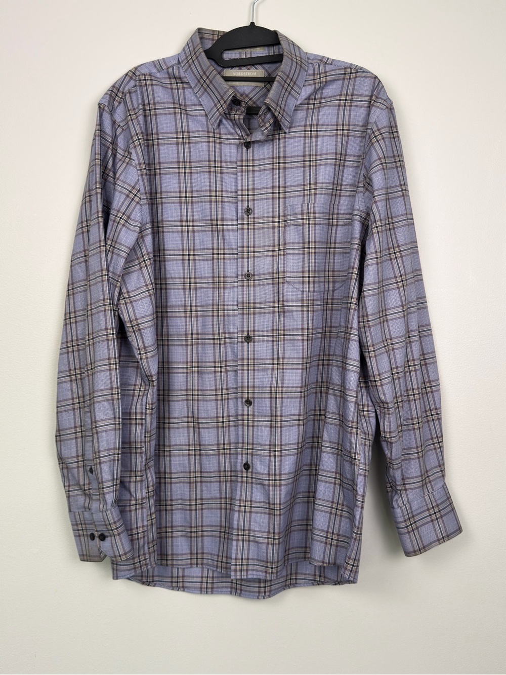 Nordstrom Men’s Large Plaid Smartcare Button Down Shirt